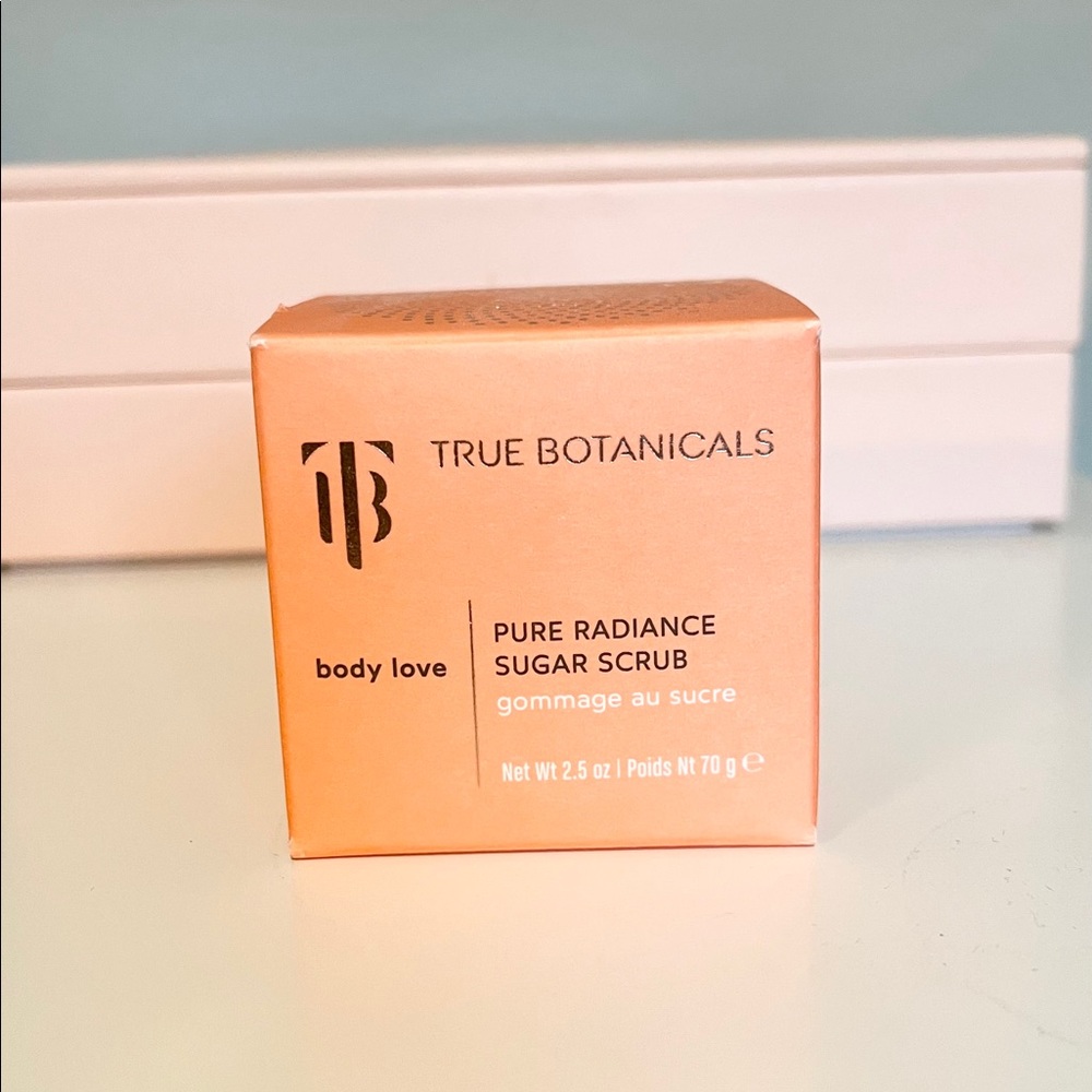 True Botanicals Pure Radiance Sugar Body Scrub